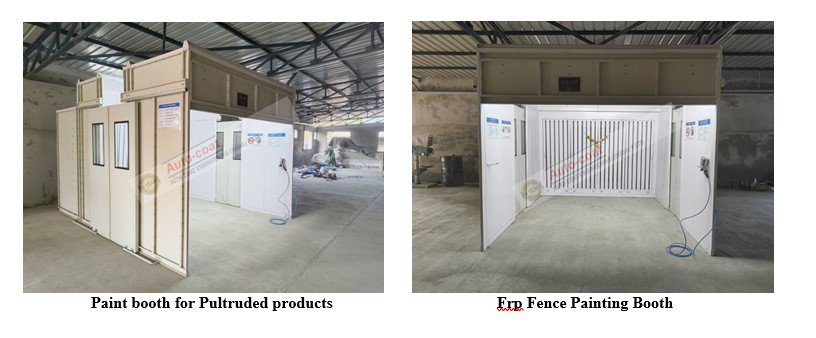 FRP Fence Painting Booth installed at Gujarat Factory – Autocoat Engineering