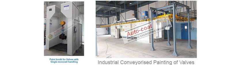 Industrial Conveyorised Valve Painting – Autocoat Engineering