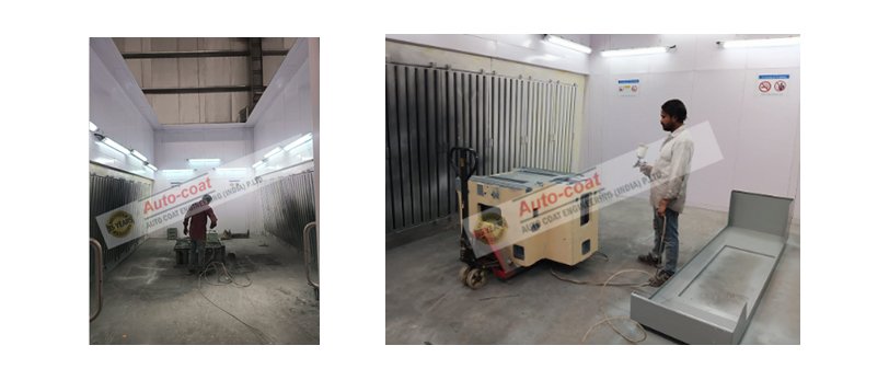 Paint Booth for CNC Products & Parts – Autocoat Engineering