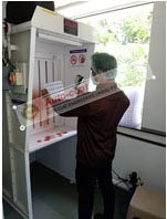Painting Booth for Chocolates – Baffle Filter – Autocoat Engineering India