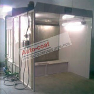 Water Wash Paint Booth with Water Curtain – Plastic Painting – Autocoat Engineering