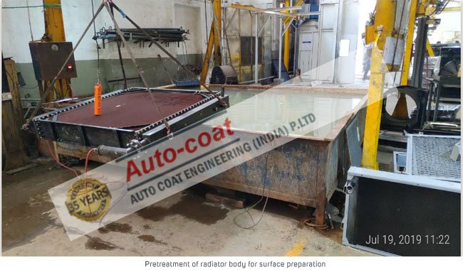 Radiator Pre-Treatment Process – Radiator Paint Booth – Autocoat Engineering